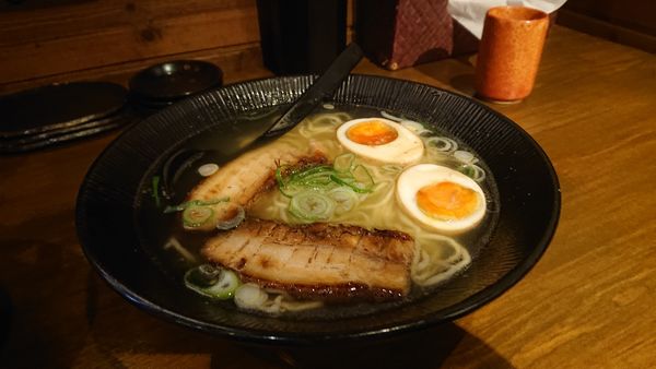 「内モンゴル岩塩ら～めん＋茶タマゴ」@和の中の写真