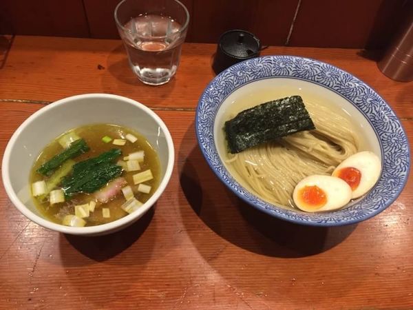 「昆布水つけ麺塩」@麺処 ほん田 秋葉原本店の写真