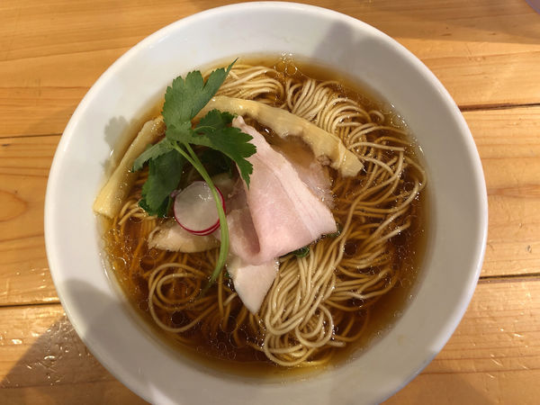 「煮干中華SOBA醤油」@銀座 篝 アトレ浦和店の写真