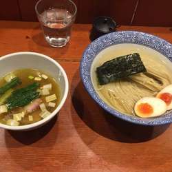 昆布水つけ麺塩