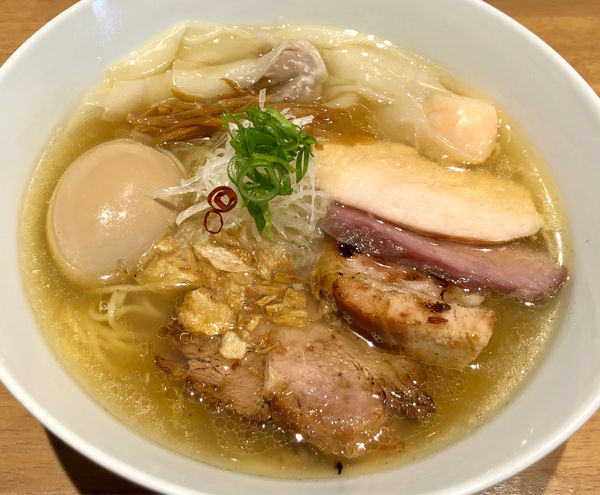 「特製しおらぁ麺 1180円」@らぁ麺や 嶋の写真