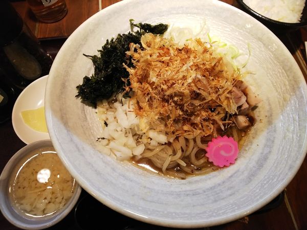 「【限定】獲れたて新麦煮干まぜそば＋背脂まし　880＋100円」@麺屋 幡 弘前店の写真