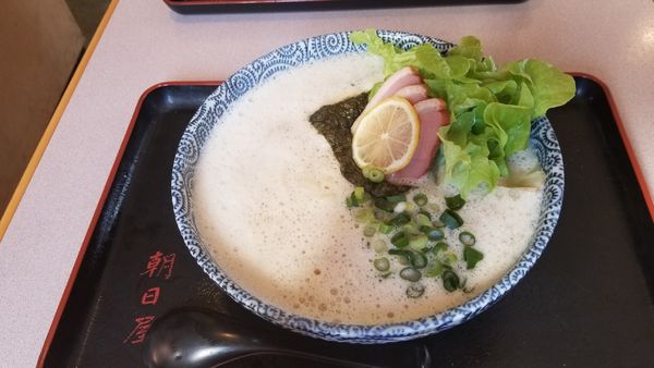 「鶏そば」@朝日屋の写真