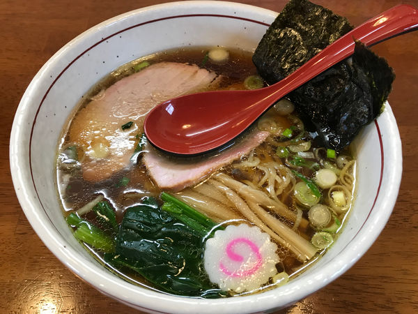 「中華そば　710円」@手打中華 特札堂の写真