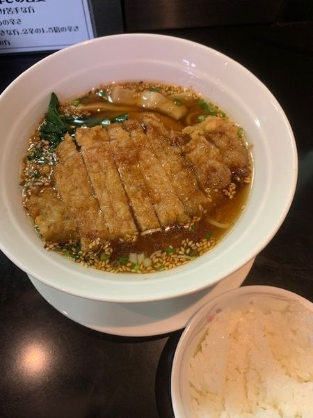 「排骨醤油麺 限定価格780円」@金蠍の写真