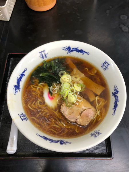 「ラーメン　410円」@めん処 山一の写真