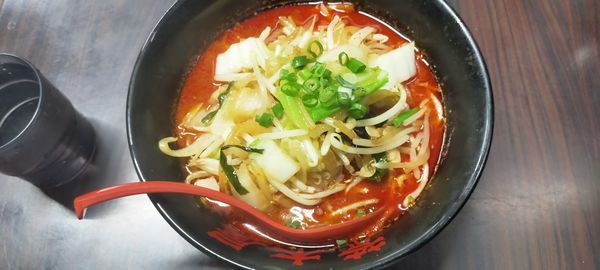 「大辛野菜麺」@元祖旨辛系タンメン 荒木屋の写真