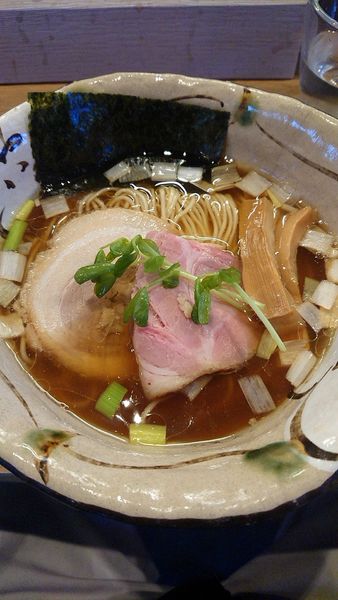 「生醤油らぁめん」@麺屋 椿丸の写真