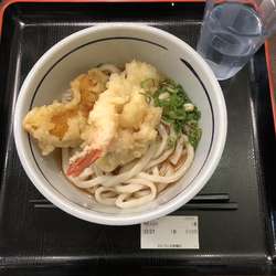 冷かけ天ぷら並