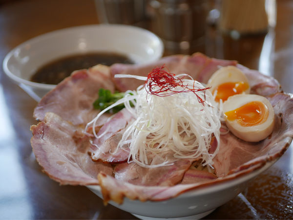 「つけそば 大 冷 味玉 チャーシュー」@米蔵の写真