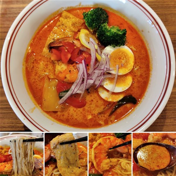 「ラクサラーメン　1080円」@SPICE JAYAの写真