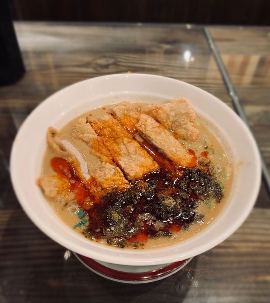 「パイコー担々麺（白胡麻･固め￥1200）」@四川担々麺 ななつぼし 新橋店の写真