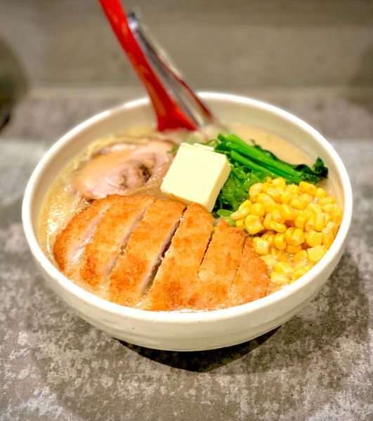 「トンカツ味噌らーめん」@らーめん 北の大地の写真