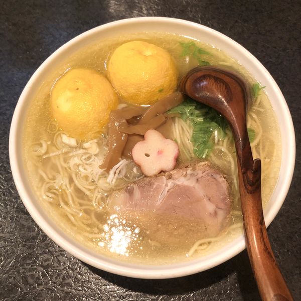 「【限定A】ゆずラーメン ￥950」@秋田ラーメン はまの写真