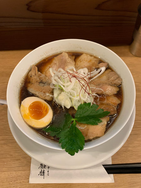 「濃厚中華の肉そば」@中華そば 麒麟の写真