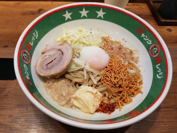 「まぜそば」@ジャンクガレッジ 大宮2号店の写真