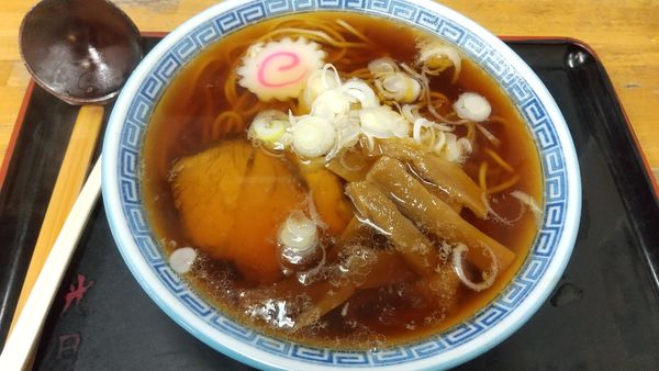 「ラーメン750円」@きそば 光月の写真