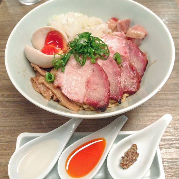 「限定 岩中豚あぶらそば」@中華そば 和渦 TOKYOの写真