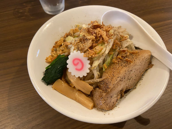 「MIX 汁なし 中 ¥900」@ヤマネコ軒の写真