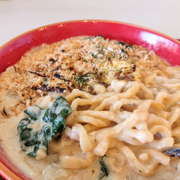 「グラタン麺」@汁なし麺専門店 Mendesignの写真