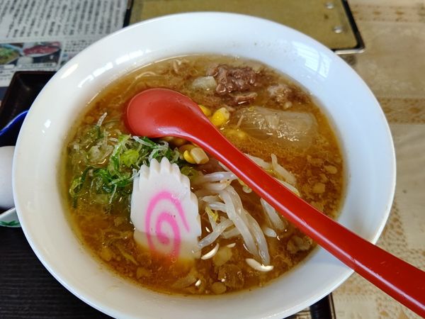 「牛すじラーメン(並盛)790円」@牛すじ家の写真