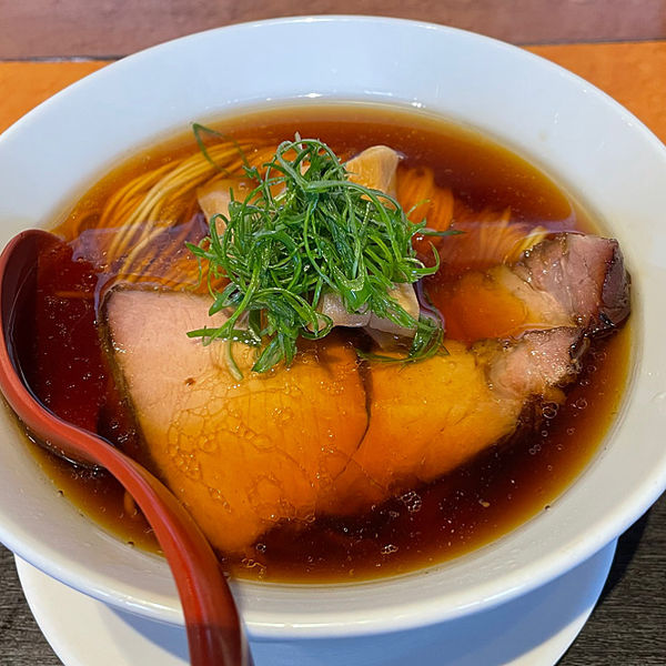 「醤油煮干そば」@柴崎亭の写真