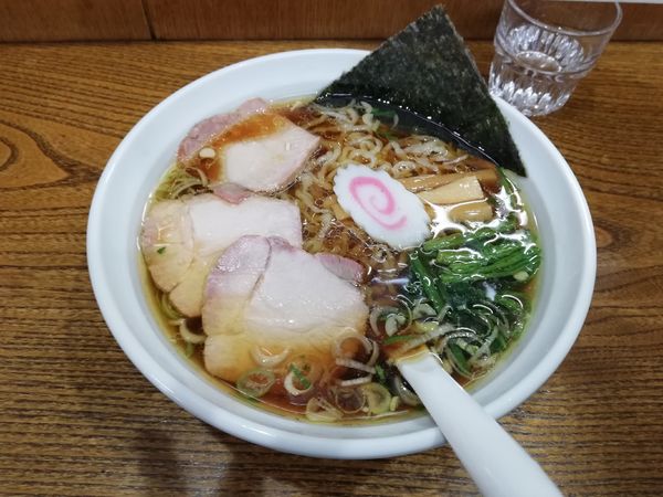 「手打中華そば」@手打ち中華 かしまの写真