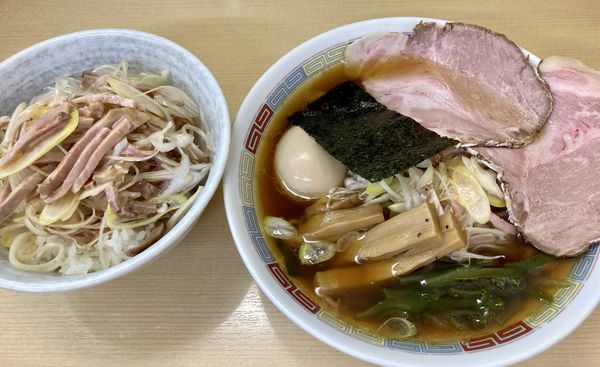 「濃口煮干鰯特製らーめん」@煮干鰮らーめん 圓の写真