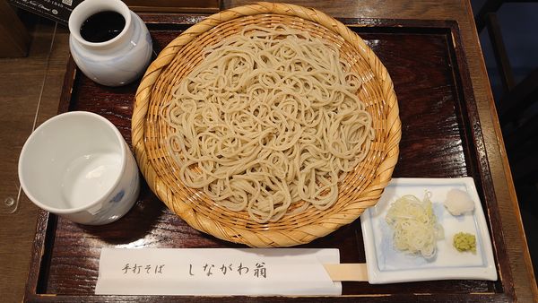 「もりそば ざる&田舎」@しながわ翁の写真