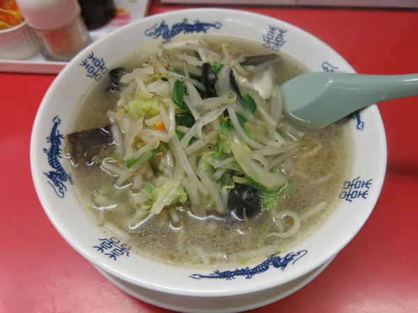 「湯麺(タンメン)：800円」@中華料理 味の大元の写真