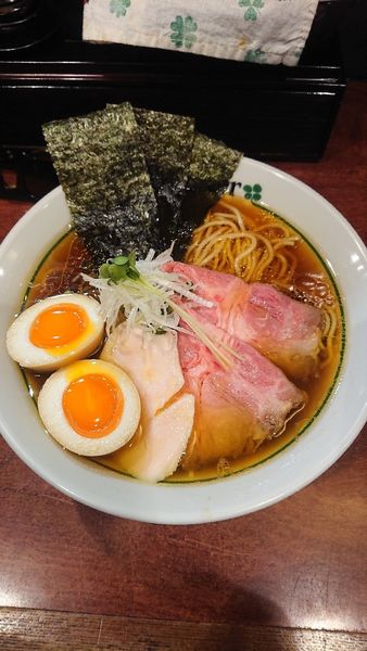 「醤油らあめん」@らあめんCloverの写真