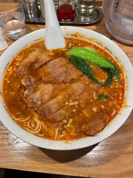 「排骨坦々麺　大盛」@Renge no Gotokuの写真