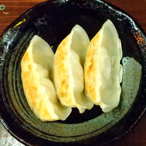 「半餃子280円」@鶏SOBA 春夏冬～あきない～の写真