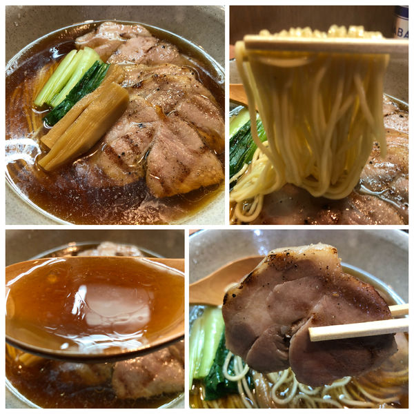 「【限定15食】炭火で炙る焼豚麺 1000円」@世田谷中華そば 祖師谷七丁目食堂の写真