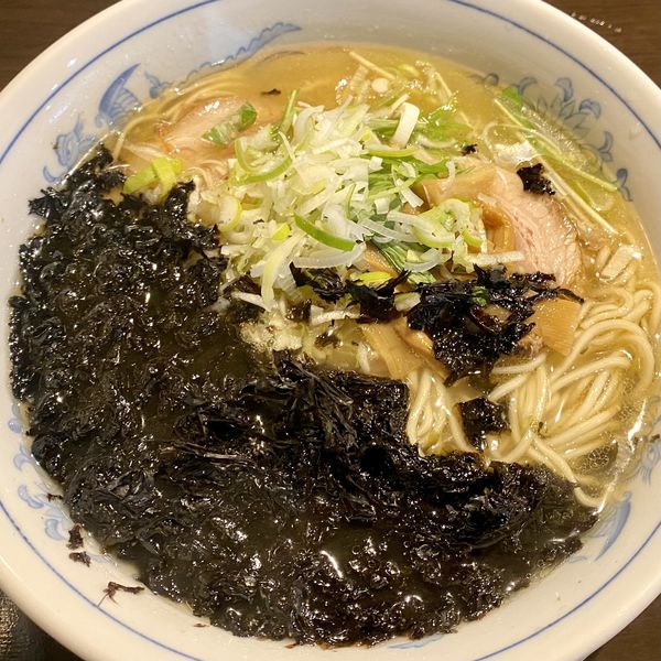 「あっさり岩のり塩ら〜めん」@麺処 寿々喜の写真