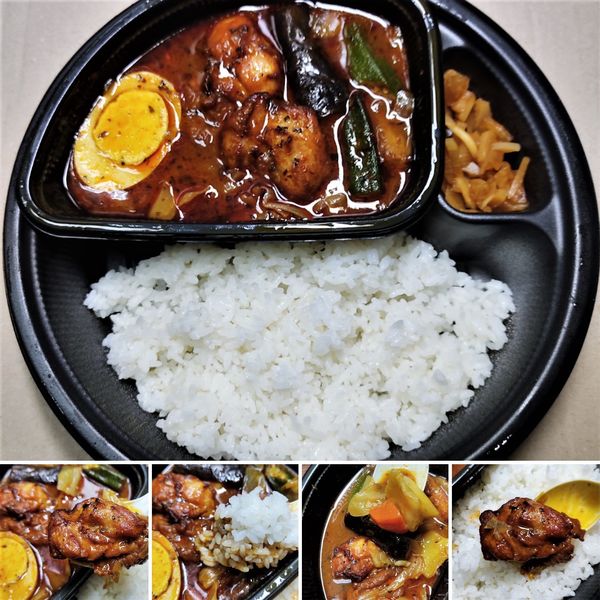 「ローストチキンスープカレー(3辛) 1246円」@カレーハウスCoCo壱番屋 東武浅草駅前店の写真