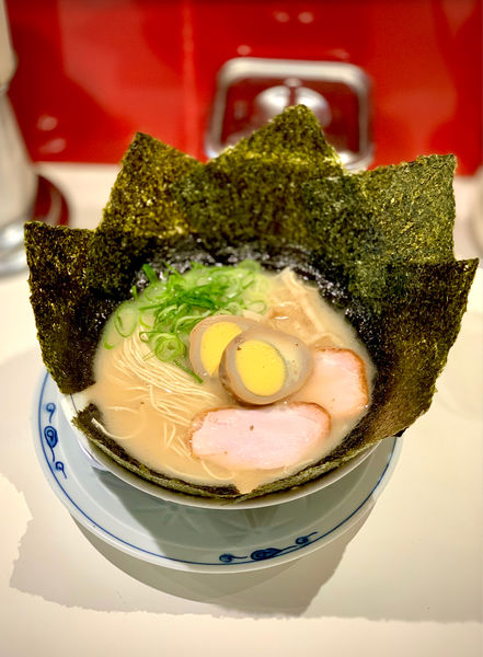 「のりたまラーメン」@らあめん英 本店の写真