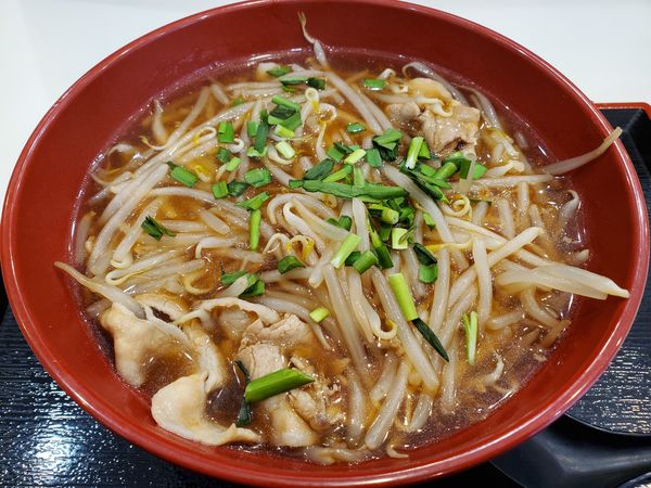 「肉モヤシあんかけ中華」@ゆで太郎 関内本町通り店の写真