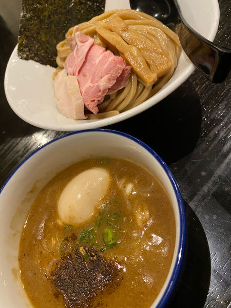 「豚骨魚介つけ麺（中盛）」@麺屋 食べいろの写真
