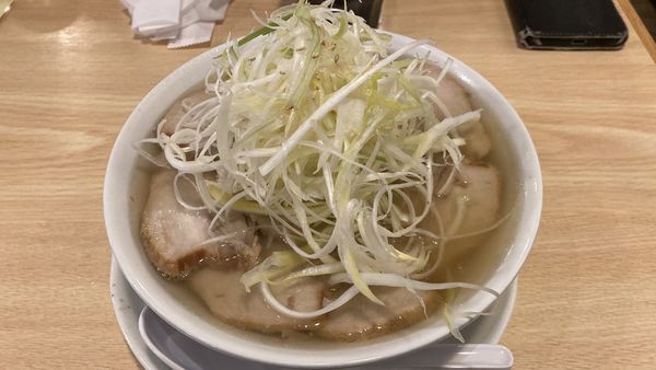 「喜多方ねぎ肉そば」@喜多方ラーメン 中田の写真