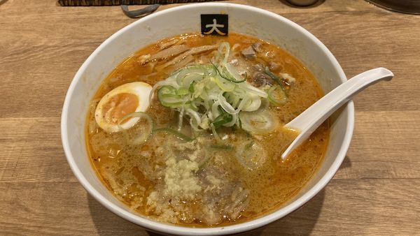 「夜限定 こく辛味噌らーめん」@大島の写真