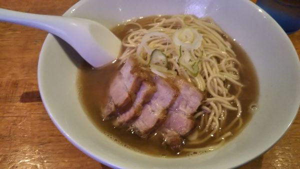「肉そば(小)」@自家製麺 伊藤の写真