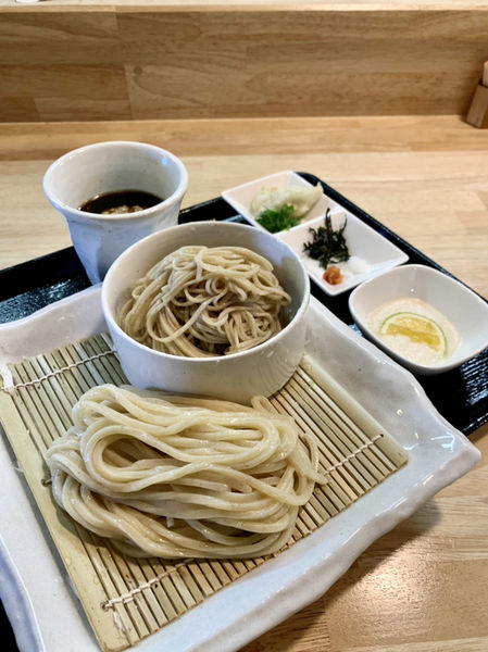 「ざるの麦そば…1500円」@麦そば専門店 麦の上の写真