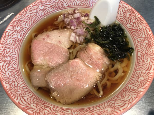 「淡麗煮干(手もみ麺)」@麺や べらぼうの写真