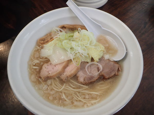 「(限定)生姜のらーめん(塩) 950円」@濃麺 海月の写真