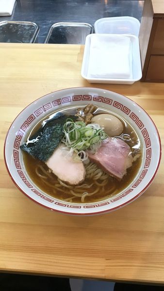 「中華そば＋味玉」@中華そば あら井商店の写真