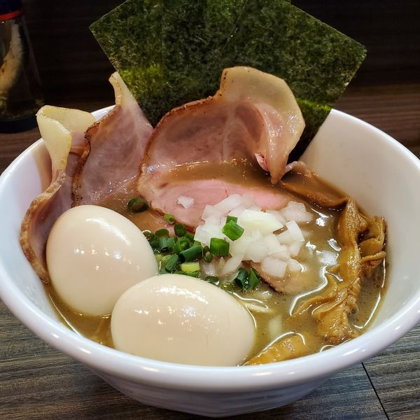 「特製濃厚海老」@麺屋 煮干と鶏 ひんなの写真