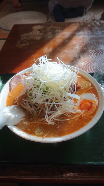 「味噌純輝 麺大盛」@北海とんこつらーめん 純輝 潮来本店の写真