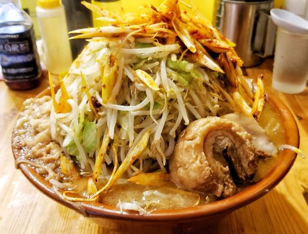 「大ラーメン 麺増し」@自家製麺 まさきの写真
