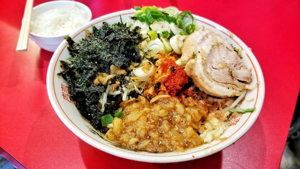 「汁なし」@ラーメン英二の写真